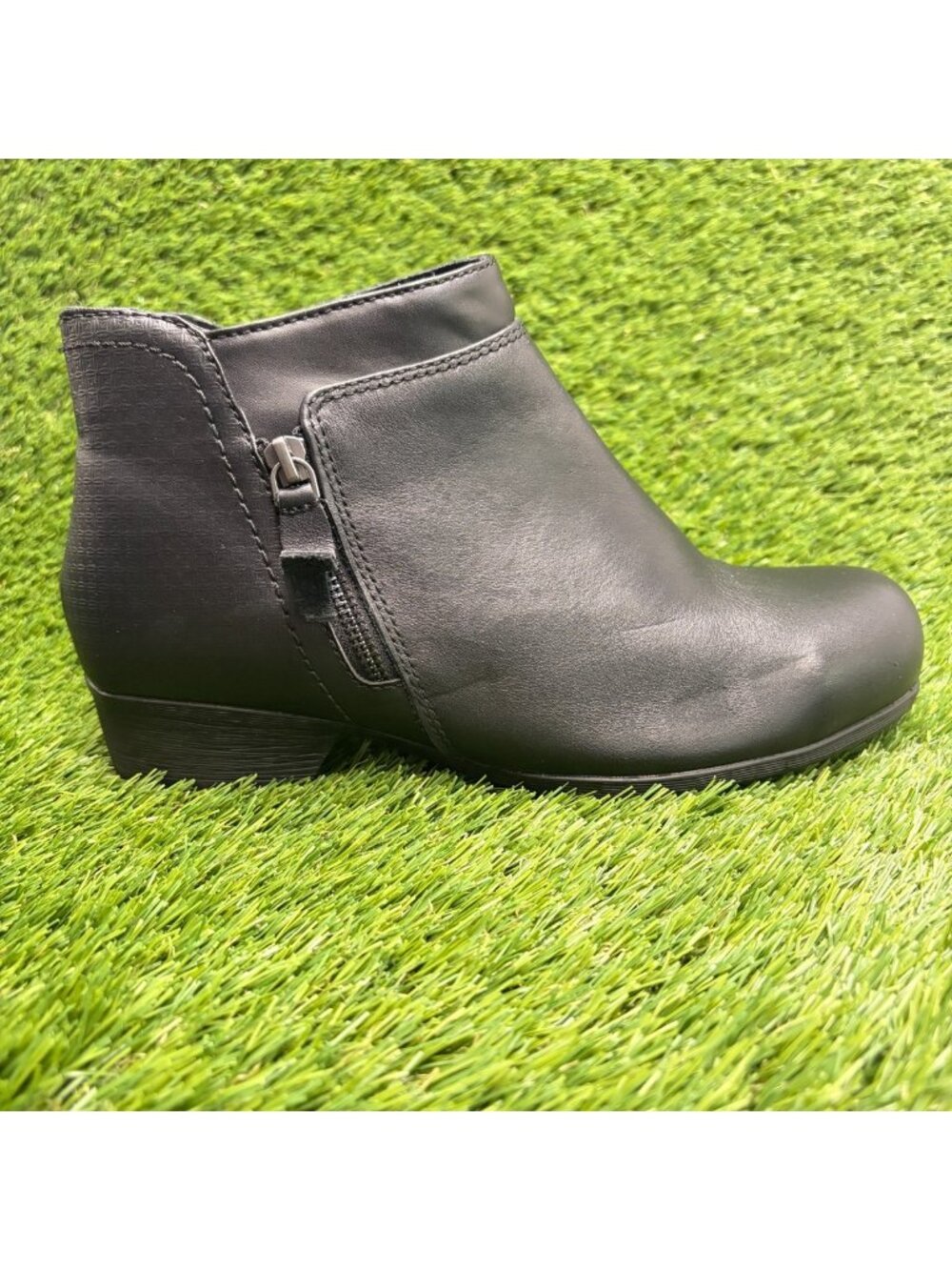 Rockport Carly Womens Size 10 Black Leather Composite Toe Safety Work Boots